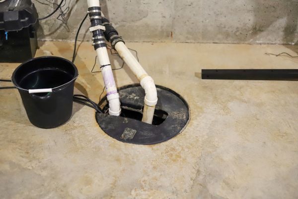 Basement Drainage Installation in Olympia