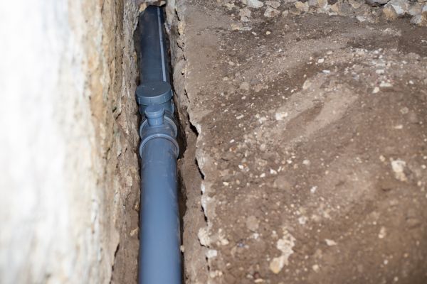 Drain Line Installation in Olympia