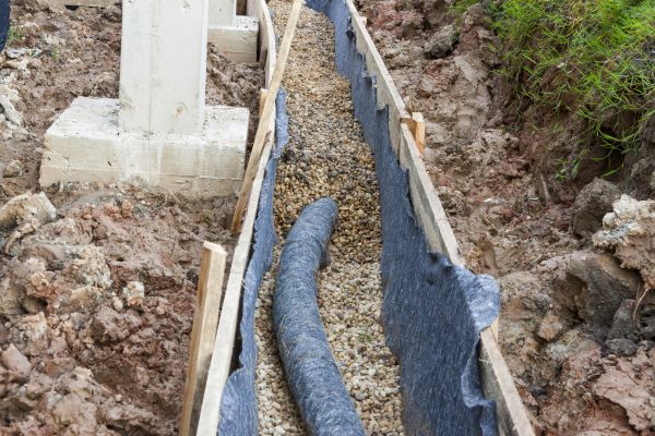 French Drain Installation in Olympia