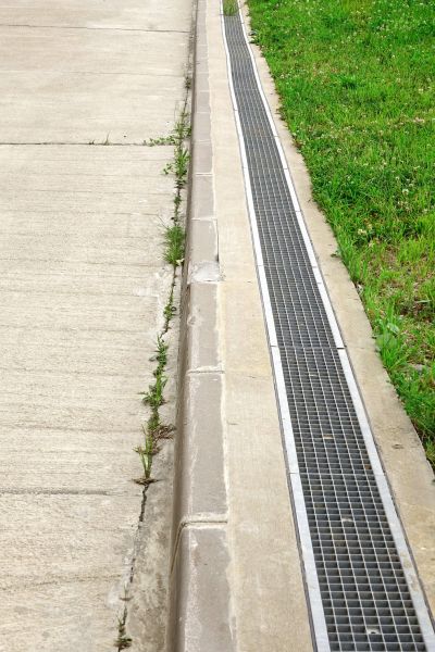 Concrete Drain Installation in Olympia