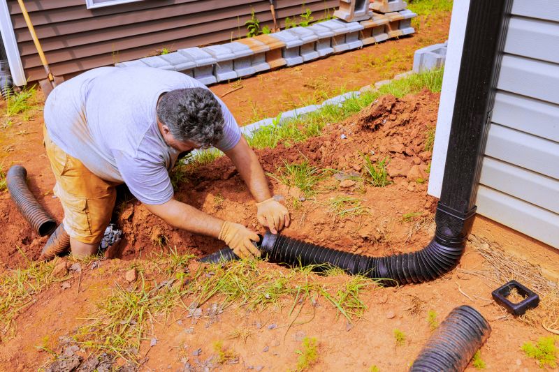 Downspout Drainage Service
